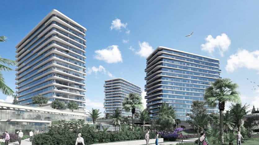 Sea view balcony in a luxury Istanbul apartment