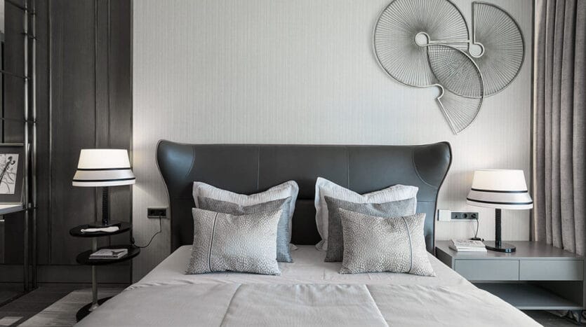 Modern luxury apartments in Istanbul with sea view balcony