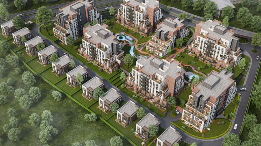 Investment property in Istanbul with future infrastructure access