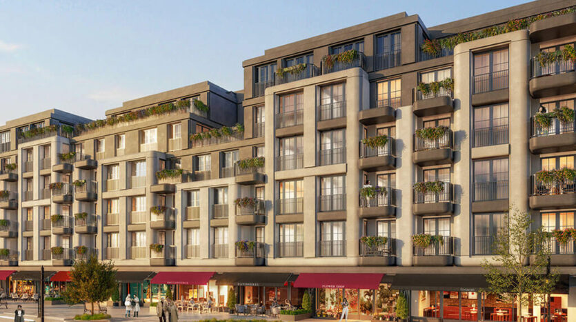 Apartments in Kucukcekmece Istanbul with modern design